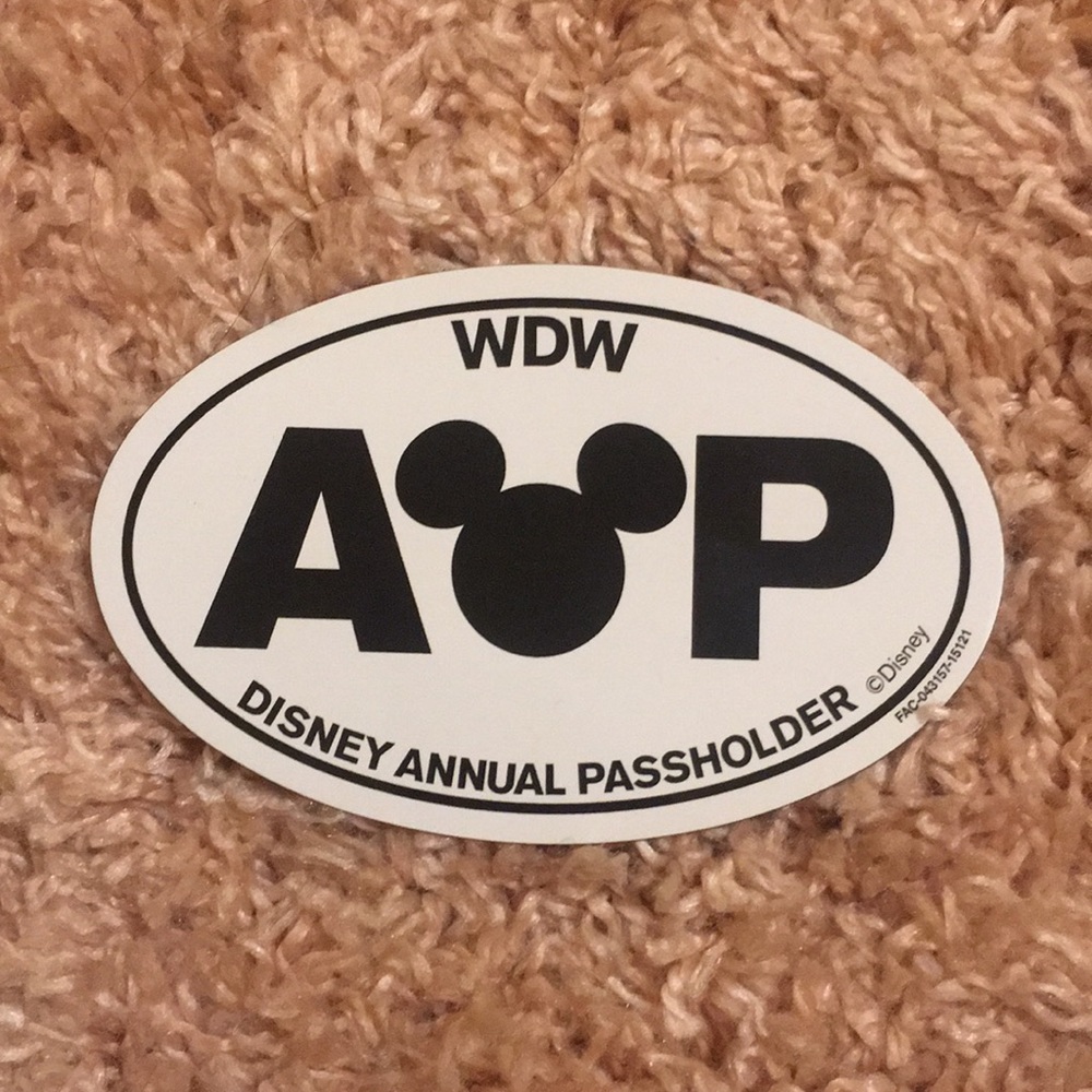 Disney Annual Passholder Magnet